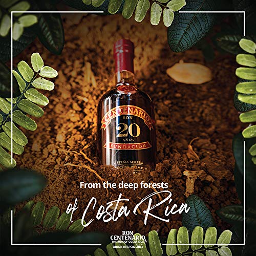Ron Centenario | Fundación 20 Aniversario | Hergestellt im Solera-Verfahren | Weich und harmonisch im Geschmack | Ausgezeichnet mit der Silbermedaille bei der Tokyo Whisky & Spirits Competition |700ml – Bild 4