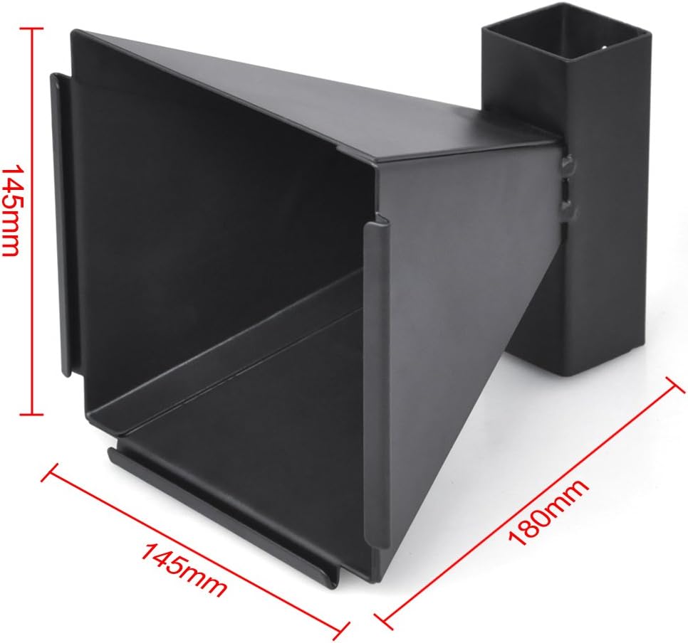 14 * 14cm Target Holder + 100 Targets Air Rifle Pellet Trap Shooting Target, Funnel, 14 x 14 x 17cm - Image 5