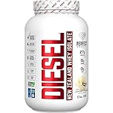 PERFECT SPORTS Diesel New Zealand Whey Isolate, French Vanilla, 2lb/908 Grams