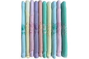 Caruso Italy Women's 100% Pure Cotton Hankerchief | Lady's handkerchief, Soft Hanky | - Pack of 10