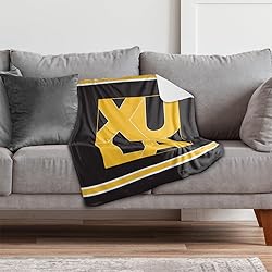 Xavier University of Louisiana Primary Logo Stripes