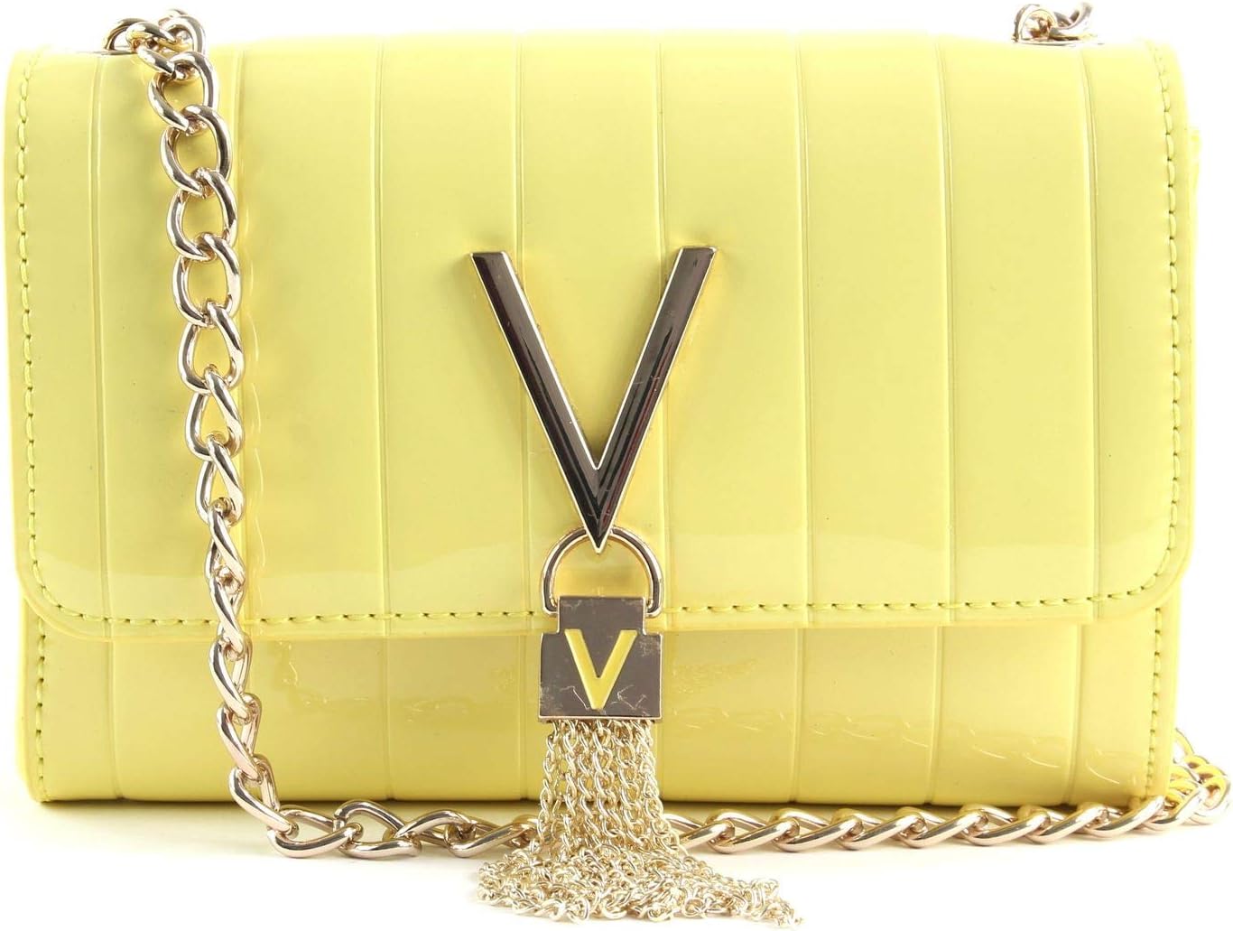 VALENTINO Womens Cross Body Bag, Yellow VBS3XK03 Buy Online at Best