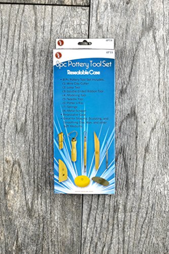 SE 4PT8 Pottery Tool Set (8 PC.)