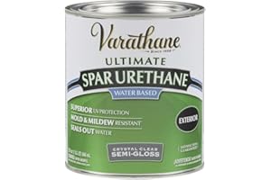 Varathane Diamond Water Based Wood Finish for Outdoor in Clear Semi-Gloss, 946mL (Y250141)