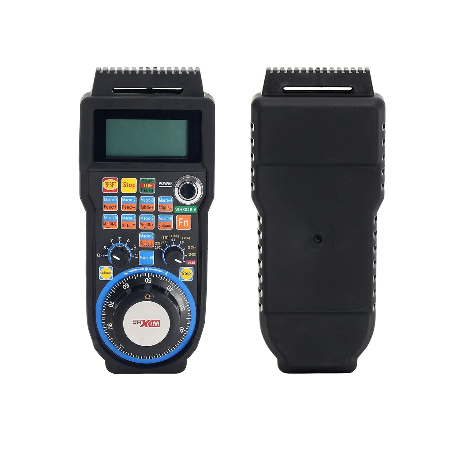 RATTMMOTOR 4 Axis Wireless Handwheel Remote Control MPG Pendant CNC Handwheel Manual Pulse Generator for Engraving/Milling Machine(WHB04B) ﻿