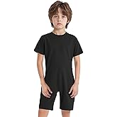 Linjinx Adaptive Clothing for Kids Special Needs Autism Sensory Jumpsuit Anti-Strip Romper Bodysuit with Back Zipper