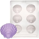 CybrTrayd Life Of Party Molds N003 Fancy Shells Nautical Chocolate Candy Mold