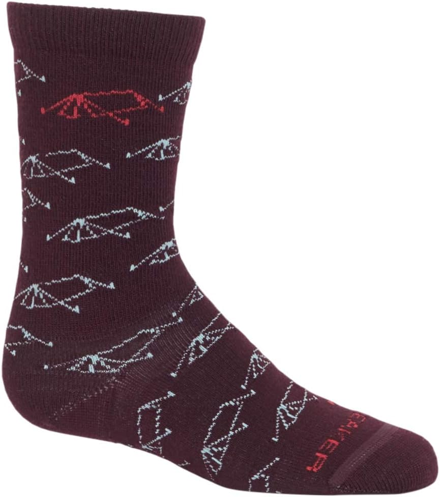 Kid's Lifestyle Crew Socks, Merino Wool