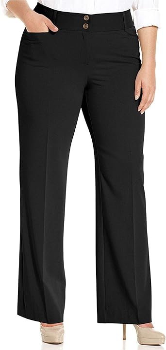 alfani curvy bootcut pants