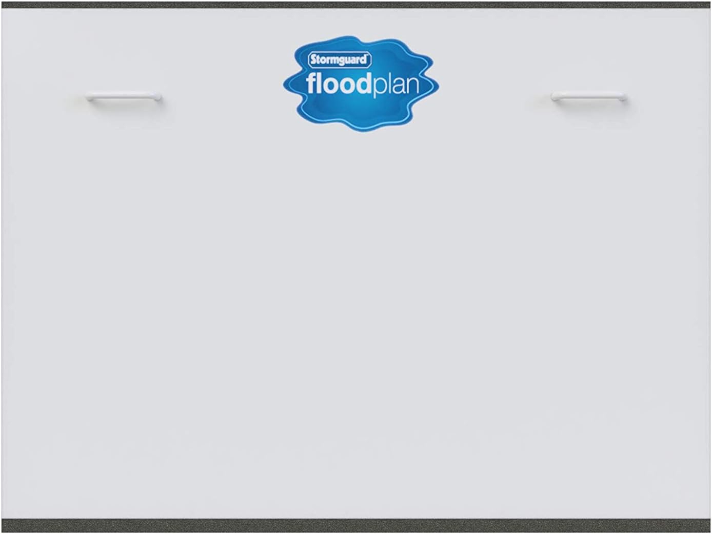 Stormguard Floodplan 30FP001 Barrier Universal Single Door KIT 970mm Wide x 750mm HIGH STORMGUARD Flood Plan, White, 28MM Thick