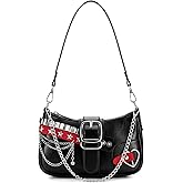 Cute Y2K Purse for Women - Vintage Star Pattern Shoulder Bag, Punk Style Y2K Handbag, Retro Crossbody Bag for Women