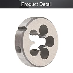 Utoolmart 1/2-28 Round Die, Machine Thread Right
