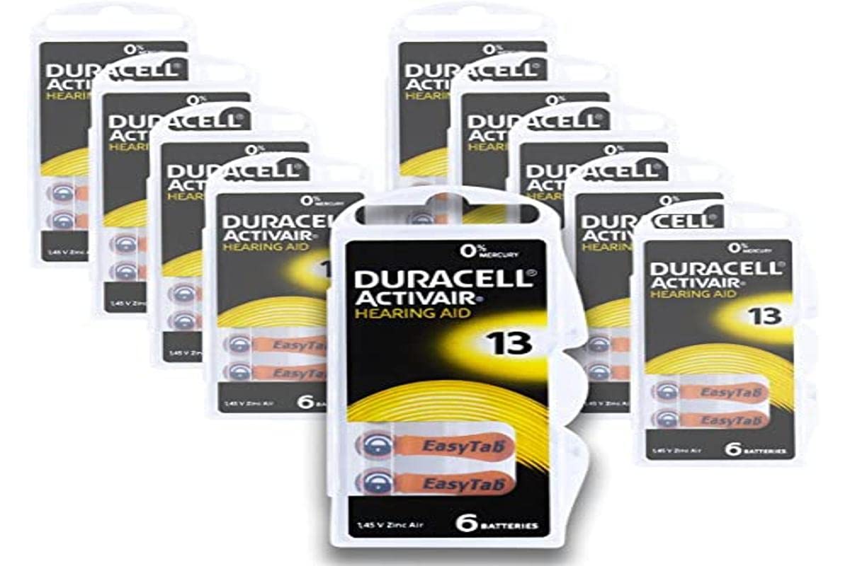 Duracell – Acoustic Battery N 13, Pack of 6