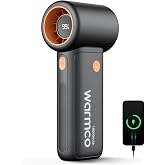 Warmco 10000mAh Turbo Portable Handheld Fan | 36H Runtime, 15000RPM Motor, Speeds, LED Display, USB- C-C Two-Way Charging,Outdoor Travel