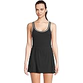 SPLITS59 Womens Martina Rigor Dress W/Piping