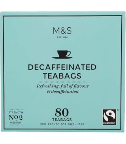 M&S English Breakfast ＋Decaf Earl Grey Amazon.com : Marks and Spencer, Decaffeinated Earl Grey 50 Tea