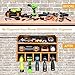 Power Tool Organizer, Drill Charging Station，Drill Holder Wall Mount, Power Too Holder Storage, Cordless Too Drill Organizer, Screwdriver Organizer, Wood Garage Wall Organizer, Drill Organizer Rack