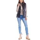 Mud Pie womens Mud Pie Women's Boyd Faux Leather Vest