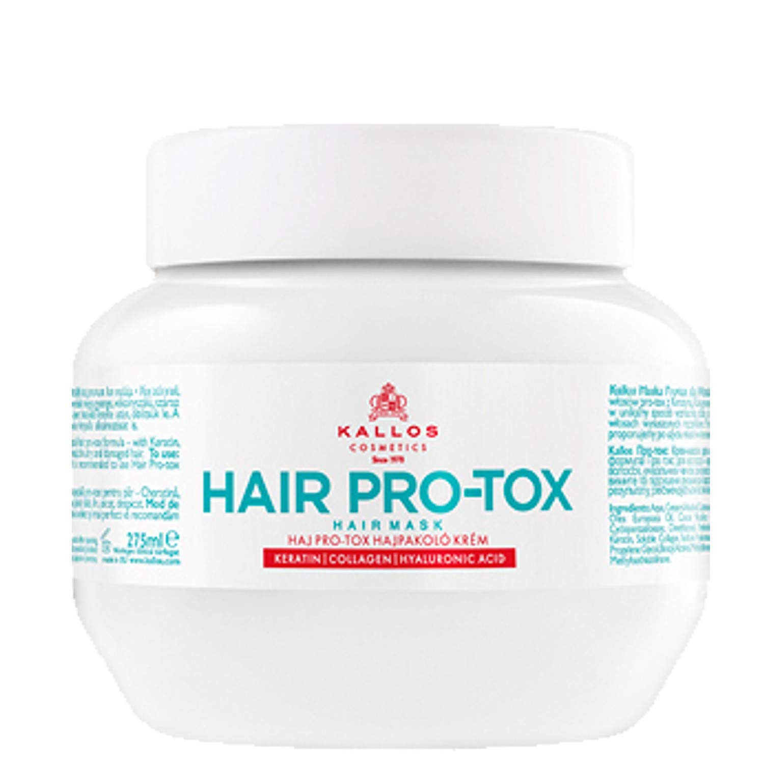 Kallos Cosmetics Kjmn Hair Pro-tox Hair Mask, 280 g