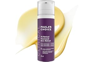 Paula's Choice CLINICAL 1% Retinol Treatment Cream with Peptides, Vitamin C & Licorice Extract, Anti-Aging Treatment for Wrin