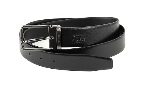 LACOSTE Curved Welded Belt W85 Black