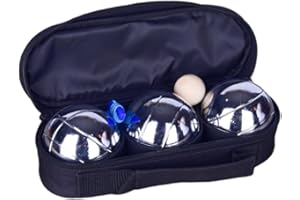 KQFCAZRE Bocce Ball Interactive Toy Petanque Ball Lawn Game for Outdoor Activities Beach Backyard