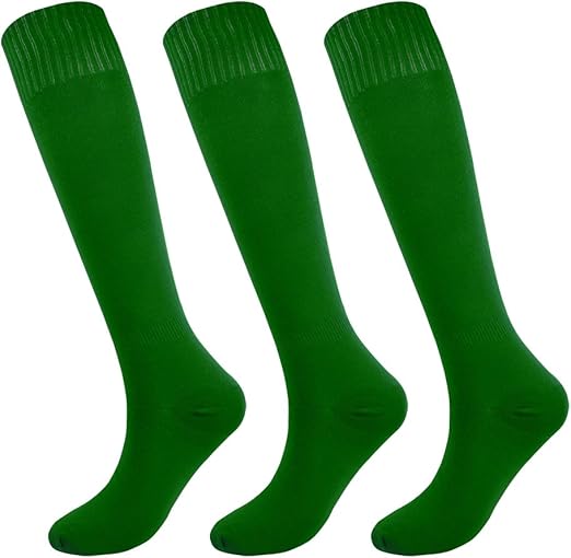 Fitliva Kelly Green Knee High Socks for Men Women St. Patrick's Day Socks(3PackGreen) Amazon