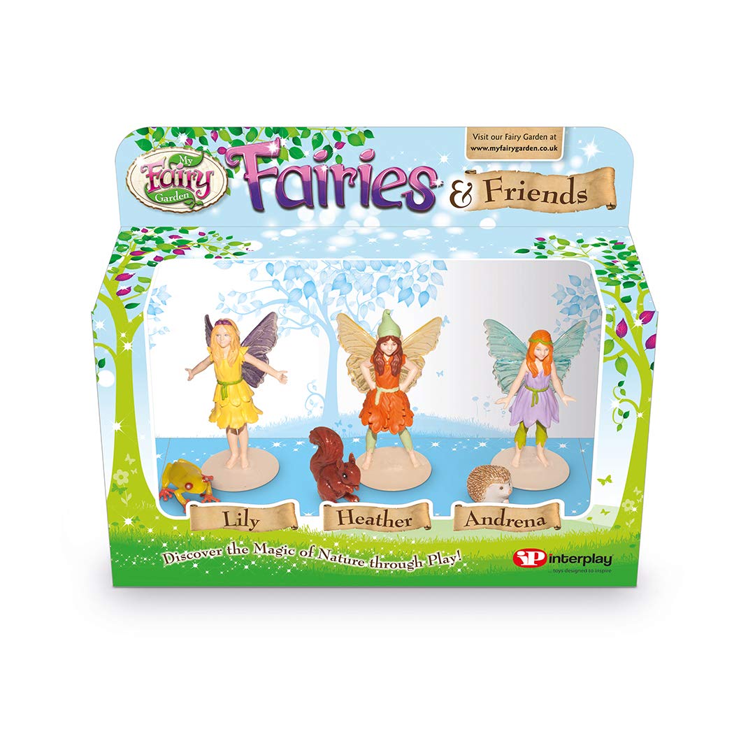 My Fairy Garden Fairies and Friends Figurines, FG203