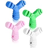 Chewies for Invisalign Aligners, Orthodontic Aligner Chewies Durable Aligner and Retainer Tray Seaters Medical Grade Silicone (Pack of 4) (Multicolors)