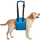 Dog Lift Harness Dog Sling for Large Dogs, Portable Dog Carrier Sling for Back Legs, Ajustable Hip Support Harness for Weak Rear Leg, Assist Senior Disabled Joint Injuried and After ACL