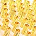 Silike Dreadlock Beads (50Pcs/Lot Big Golden B) Hair Rings Adjustable Hair Braid Cuff Clip