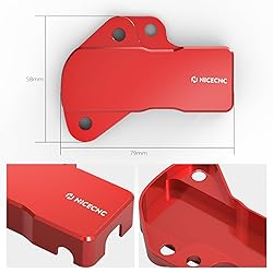 NICECNC Red Motorcycle TPS Sensor Guard Protector