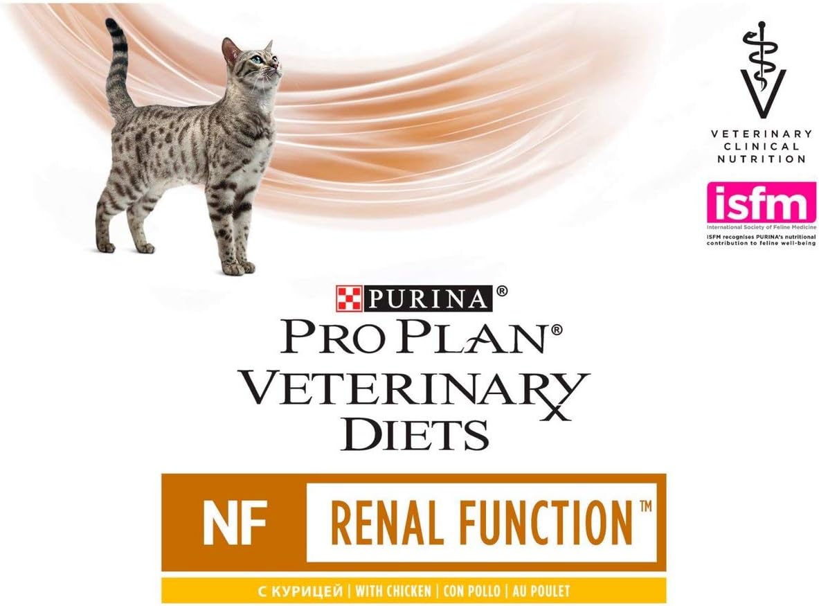 PRO PLAN VETERINARY DIETS NF Renal Function Wet Cat Food Chicken 10x85g, red, 212.5 g (Pack of 4) - Image 3