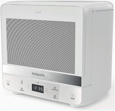 Hotpoint Xtraspace Curve 13L Digital Microwave - 700W, White