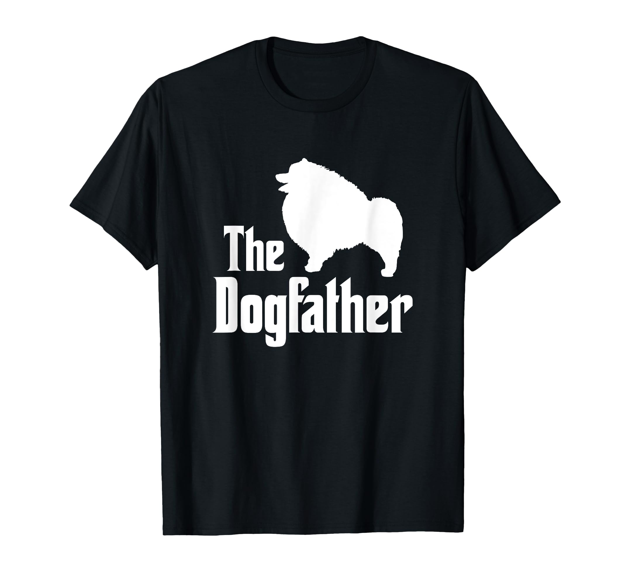The Dogfather - funny dog gift, funny Keeshond T-Shirt