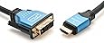 BlueRigger High Speed HDMI to DVI Adapter Cable (15 Feet)