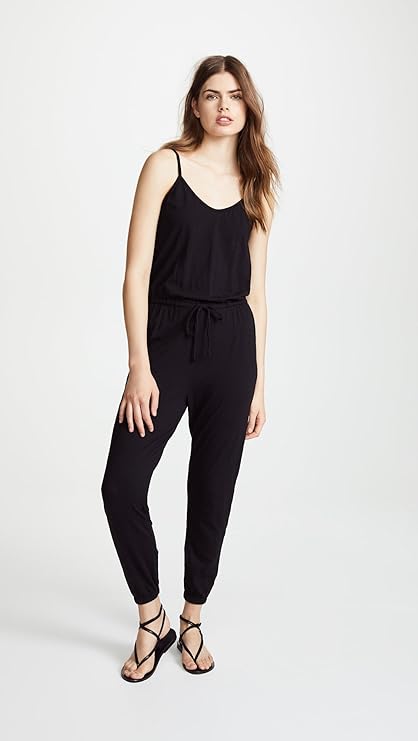 sundry sleeveless knit jumpsuit