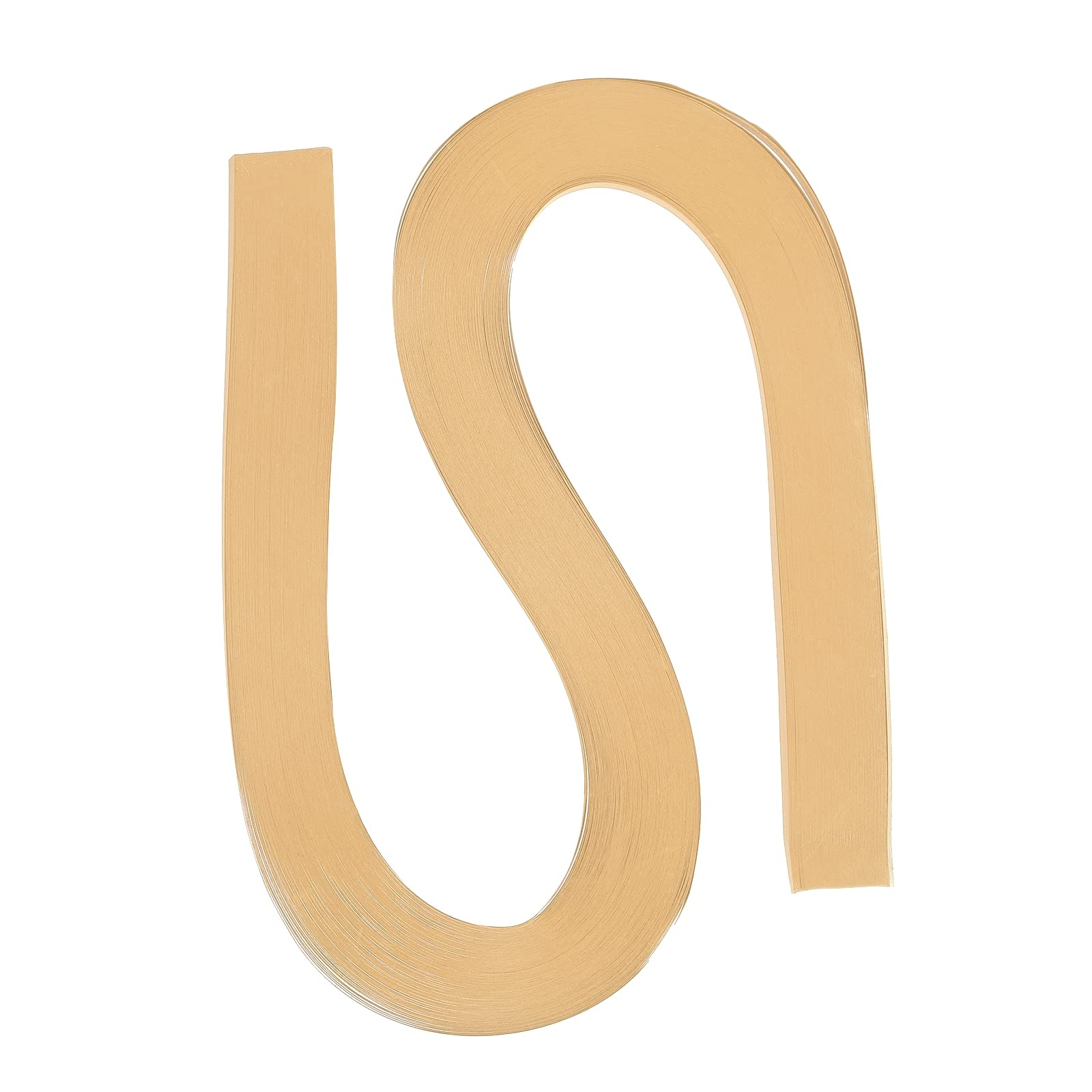 PATIKIL Quilling Strips Paper 120pcs 3/16"(5mm) 54cm Origami Paper Quilling Strip for Art DIY Hand Craft Christmas Light Khaki