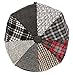 Sakkas Jay Gatsby 8 Panel Wool Newsboy Paperboy Snap Brim Cap Hat