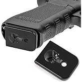 MyGunArts 3D Anodized Aluminum Magazine Base Floor Plate for 9mm .40 S&W .357 .45 Gap Gen 1-5 Glock Mag Baseplate Accessories, Choose Your Design