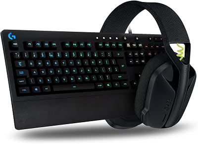Logitech G Prodigy G213 Keyboard and G435 Headset UK Layout Black
