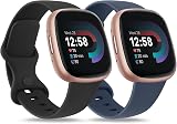 AK Straps Fitbit Sense 2 Sense Versa 4 Versa 3 Silicone Sport Band Pack E S