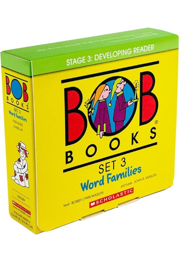 Amazon.com: Bob Books Set 4 - Complex Words: 9780439845069: Maslen
