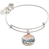 Alex and Ani Custom Charm, Myrtle Beach Bangle Rafaelian Silver