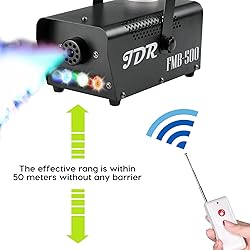 Fog Machine JDR Smoke Machine Controllable LED