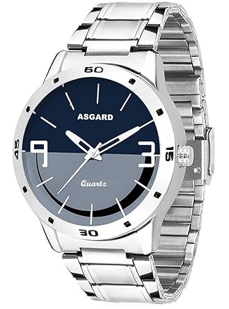 Analogue Blue Dial Mens & Boys Watch (144-Cc)