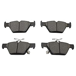 TRQ Rear Brake Pads Ceramic Compatible with