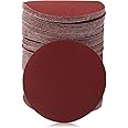 SPEEDWOX Hook and Loop Sanding Discs 100pcs 3 Inch 400 Grit Sandpaper for Wood Drill Grinder Rotary Tools No Hole