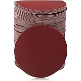 SPEEDWOX Hook and Loop Sanding Discs 100pcs 3 inch 400 Grit Sandpaper for Wood Drill Grinder Rotary Tools No Hole