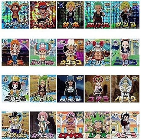 Amazon ワンピース ワールドコレクタブルフィギュア ステッカー1弾 全100種セット フルコンプ ビックリマン マイナーシール トリコグミ 風文字 フィギュア ドール 通販